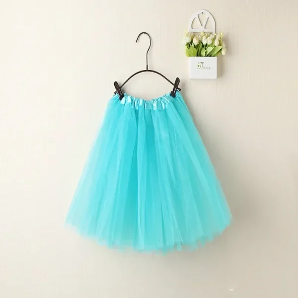 jupe en tulle EVJF turquoise