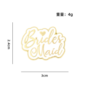 Badge Evjf Brides Maid