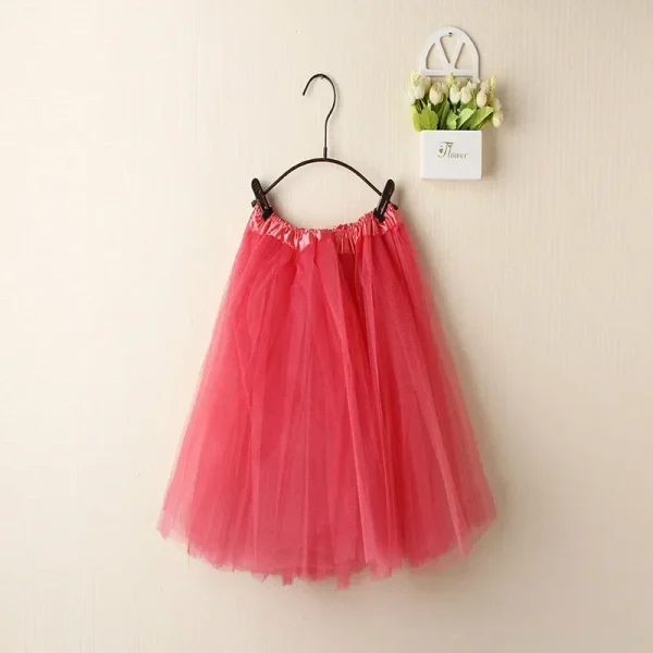 jupe en tulle EVJF rouge