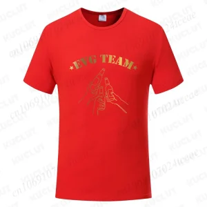 T-Shirt EVG Team du Marié Rouge