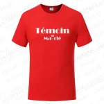 T-shirt pour les amis du futur marié