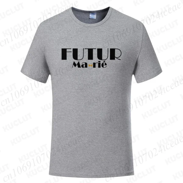 T-shirt futur marié tendance