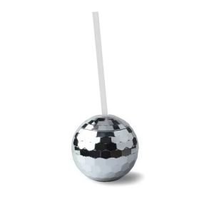 8 Gobelets boule Disco Evjf Argent
