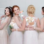 accessoires photo booth équipe de la mariée EVJF