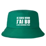 accessoire mode Je Suis Venu J'ai Bu Je Me Souviens Plus
