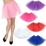 jupe tulle rouge pour enterrement de vie de jeune fille