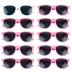 Lunettes Demoiselles d’Honneur et Garçons d’Honneur – EVJF 1 Blanc 9 Rose