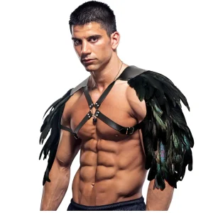 déguisement homme EVG plumes