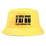 bob en coton Je Suis Venu J'ai Bu Je Me Souviens Plus