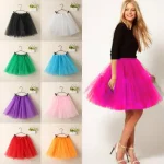 jupe tulle rouge pour enterrement de vie de jeune fille