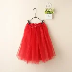 jupe en tulle EVJF rouge