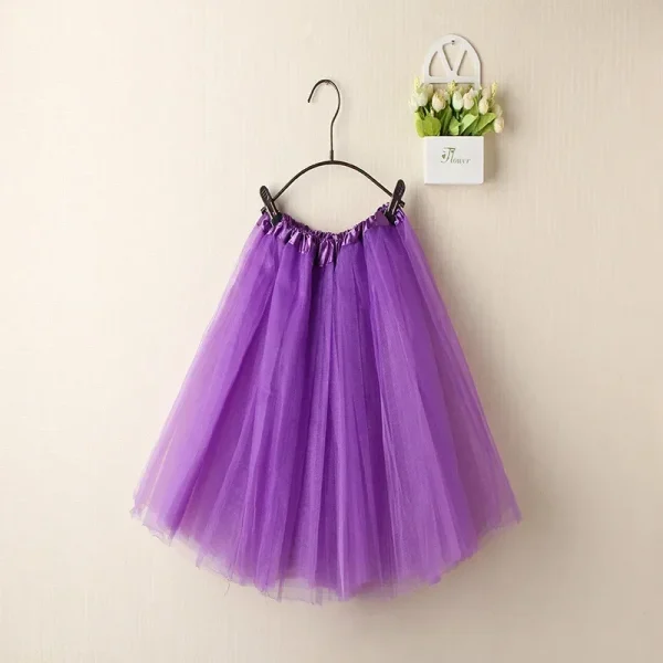 jupe en tulle EVJF violet