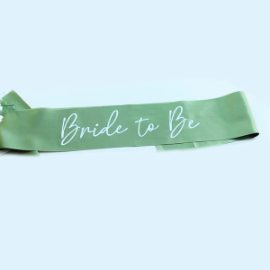 Echarpe EVJF Verte Bride to Be