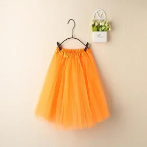 jupe en tulle EVJF orange