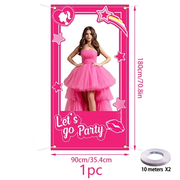 accessoires photobooth rose