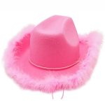 chapeau rose pour enterrement de vie de jeune fille