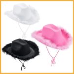 chapeau rose fête EVJF