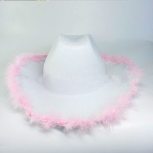 chapeaux evjf cowboy rose gold