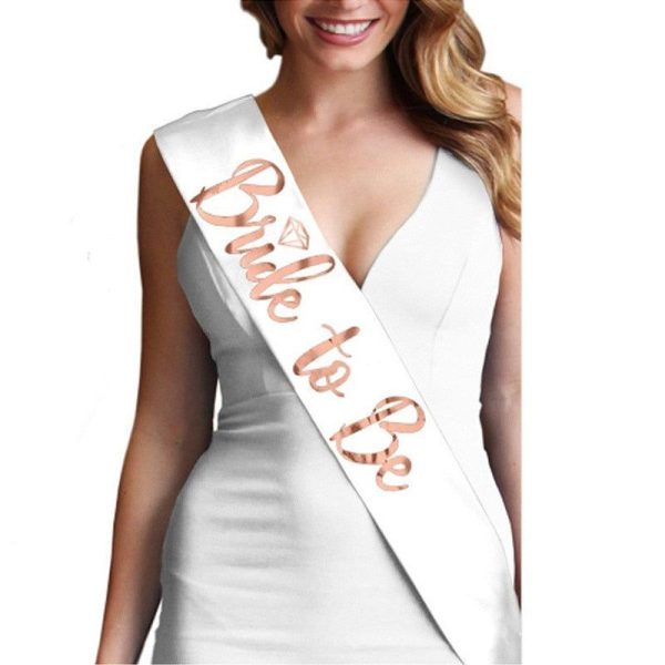 echarpe evjf rose gold