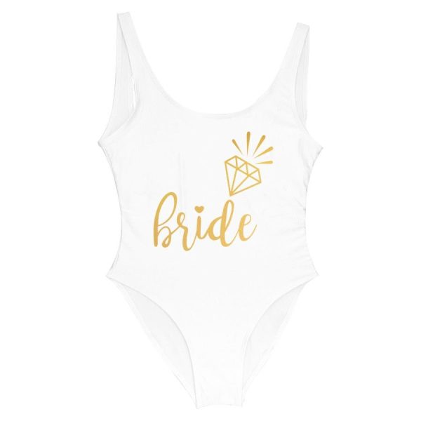 maillot de bain blanc bride