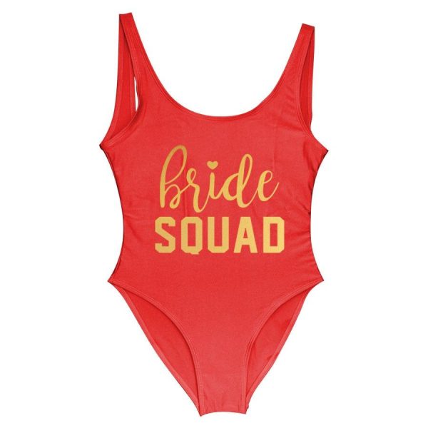 maillot de bain bride rouge