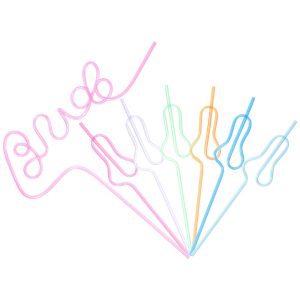 Pailles en forme de pénis et 1 Bride – Accessoires EVJF