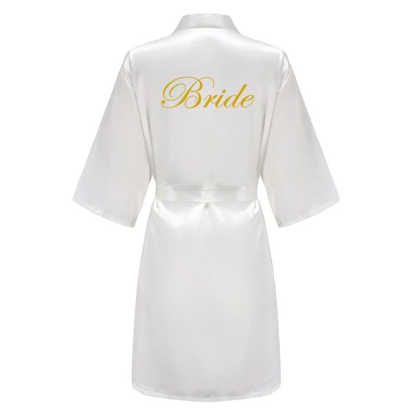 peignoir bride to be