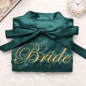 peignoir brode evjf