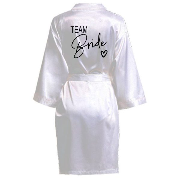 peignoir team bride