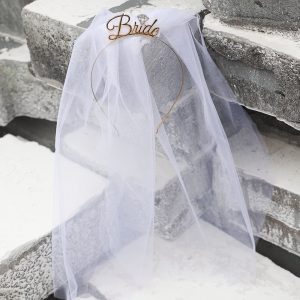 serre tête avec voile evjf