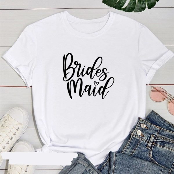 t shirt équipe mariee