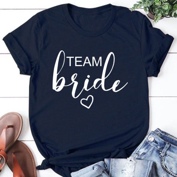 tee shirt evjf bleu marine