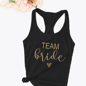 tee shirt EVJF doré