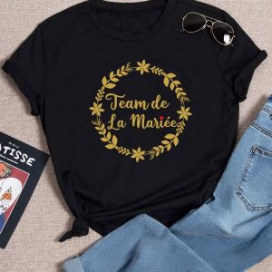 tee shirt evjf noir