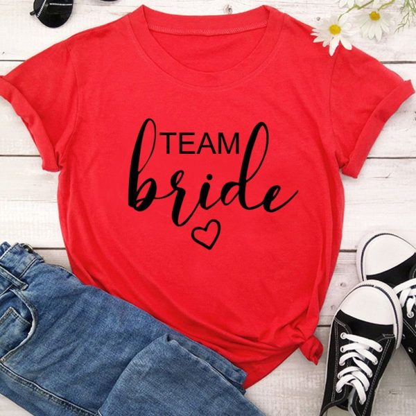 tee shirt EVJF rouge