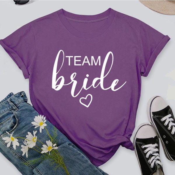 tee shirt EVJF violet avec idée texte