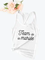 débardeur design pour enterrement de vie de jeune fille