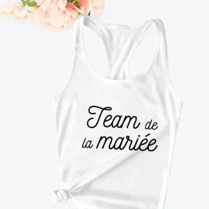 débardeur EVJF team de la mariée