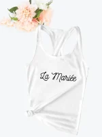 débardeur EVJF la mariée