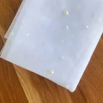 voile romantique avec perles
