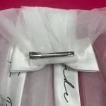 voile perlé pour enterrement de vie de jeune fille