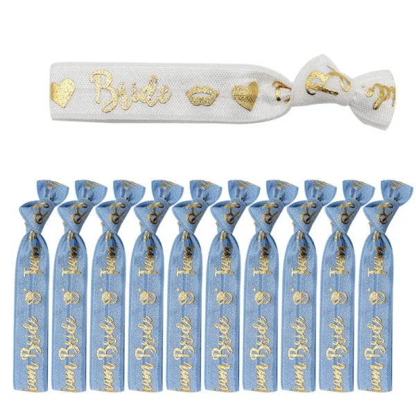 11pcs Team Bride bleu
