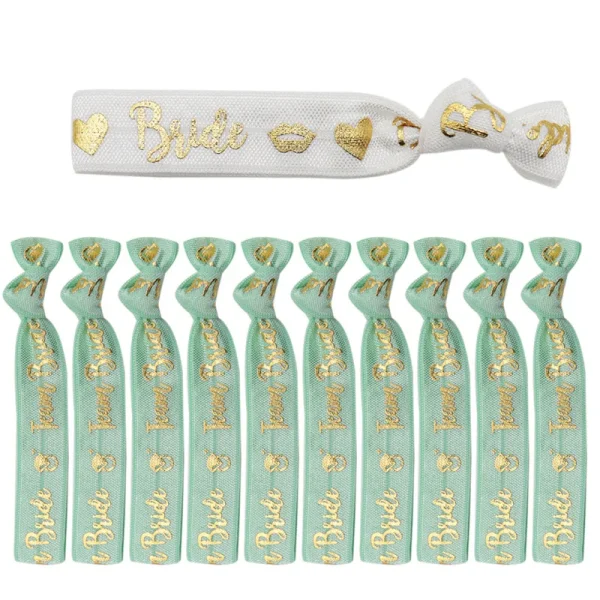 11pcs Team Bride Vert Clair