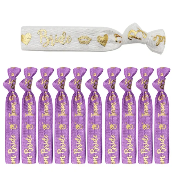 11pcs Team Bride Violet