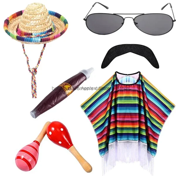 costume mexicain complet