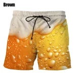 shorts bière pour l'été