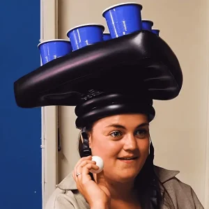 chapeau gonflable jeu