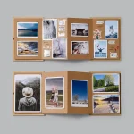 album souvenir accordéon 10 pages