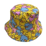 chapeau été canard jaune