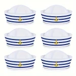lot de 6 chapeaux de marin